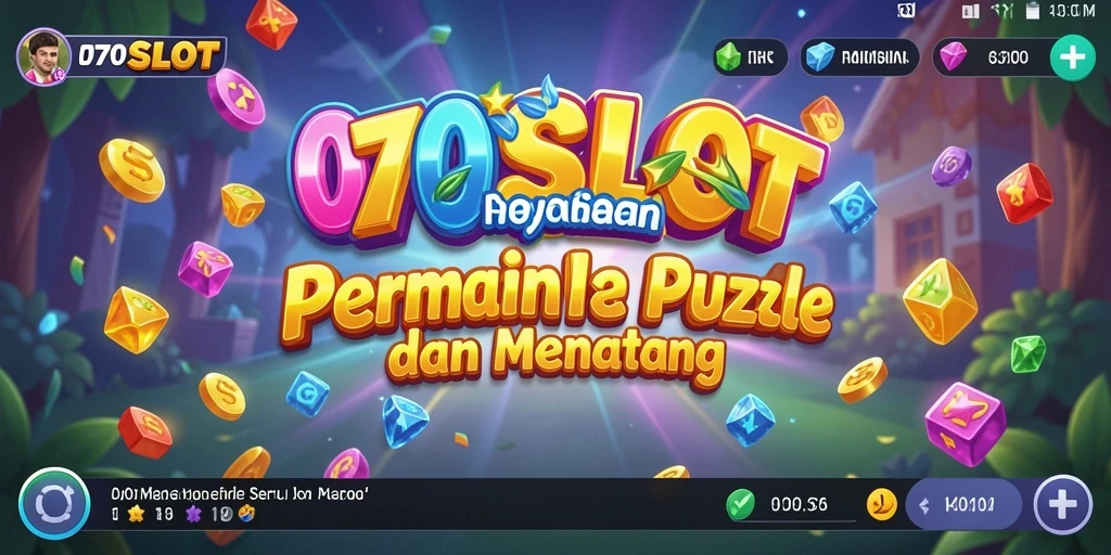 Tampilan gameplay 070SLOT yang penuh warna dan menantang.