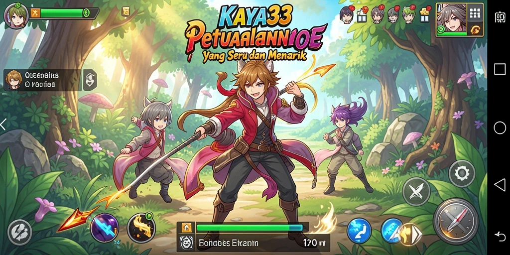 Tampilan menakjubkan dari gameplay KAYA33 yang penuh warna.