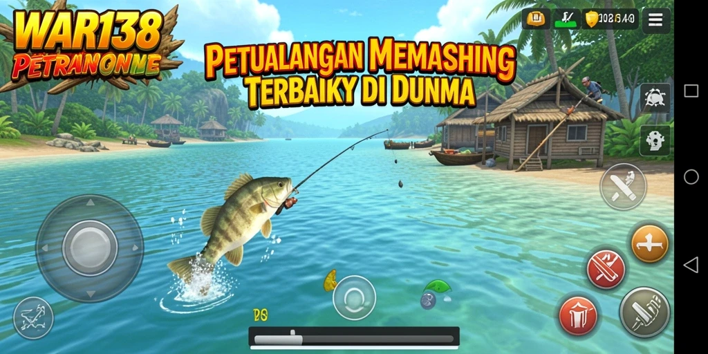 Tangkapan besar di <strong>WAR138</strong> saat memancing di danau.